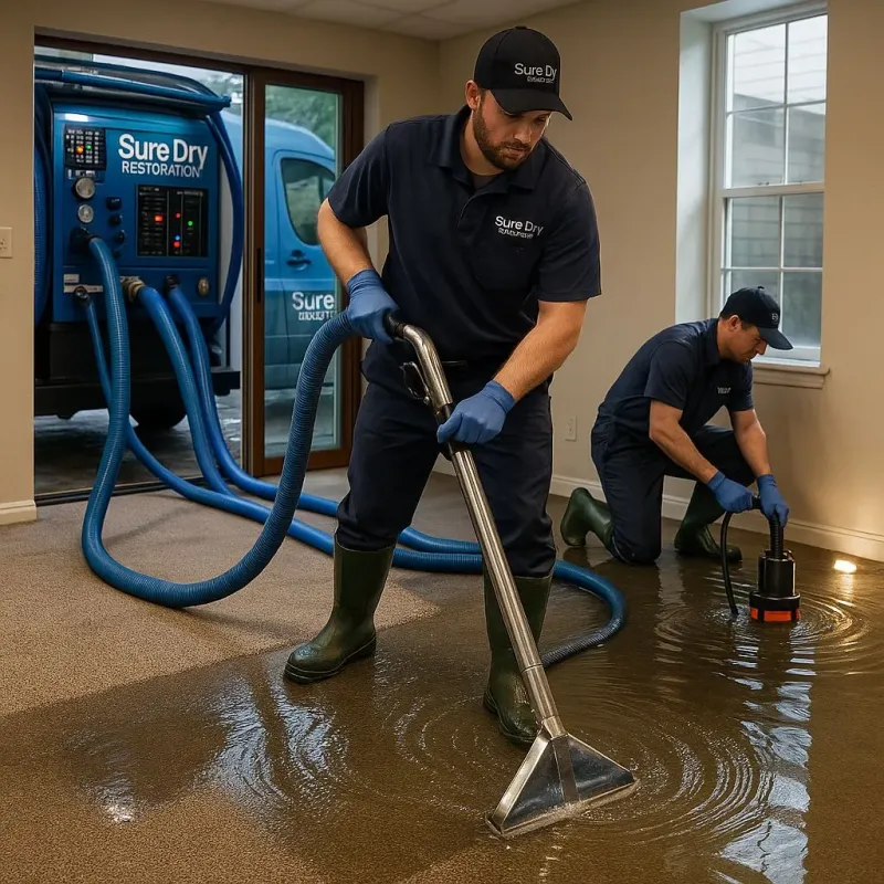 Water Extraction and Removal process in Elizabethville, PA
